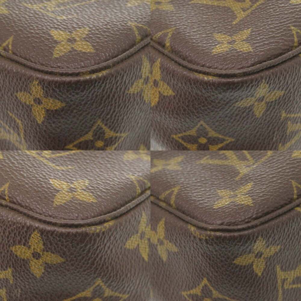 LOUIS VUITTON Authentic Brown Monogram Pouch - Picture 4 of 9